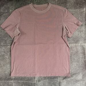 Men's Lululemon Metal Vent Tech Light Pink Yoga Running Workout T Shirt Sz 3XL